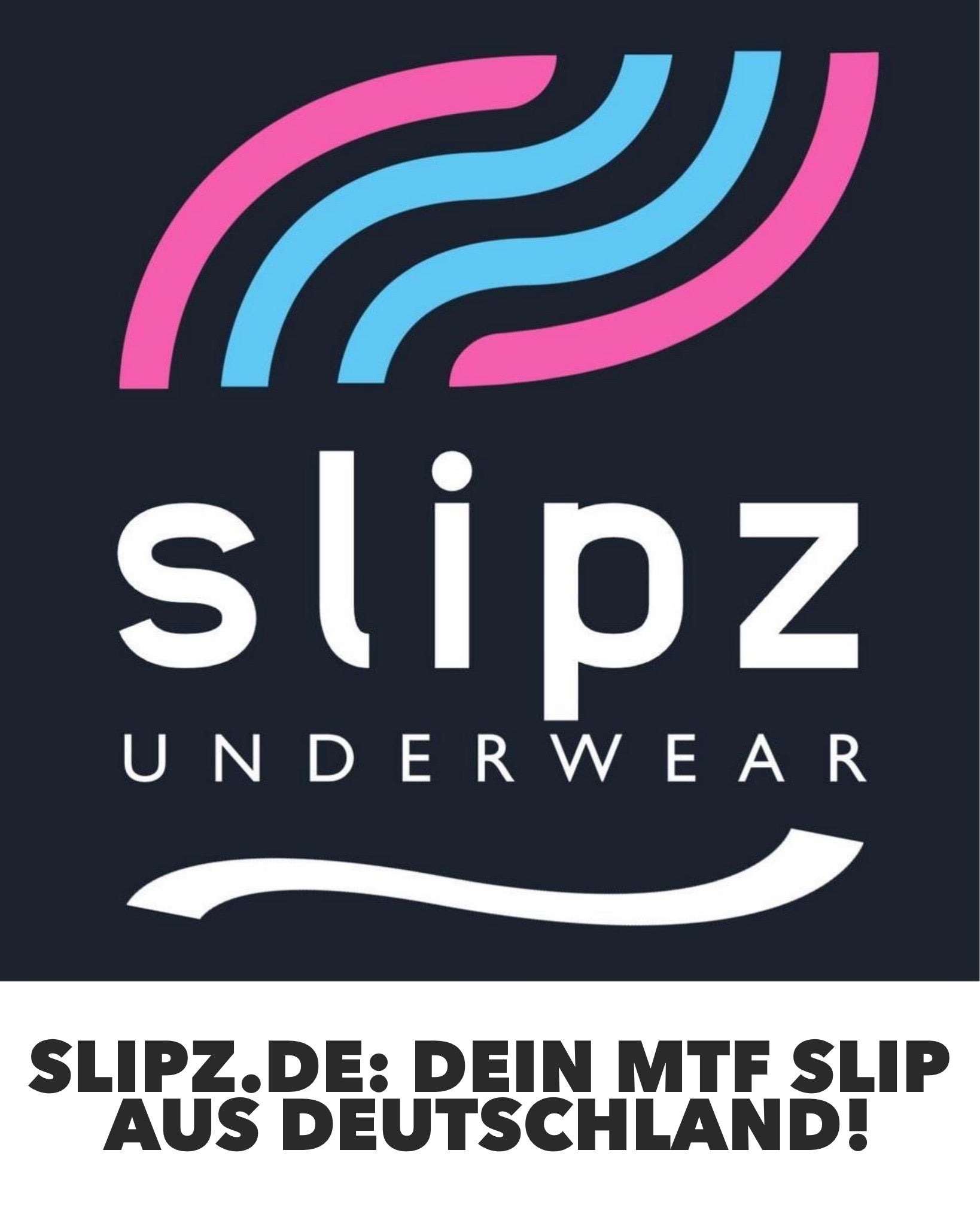 Slipz Bikini Line schwarz rosa